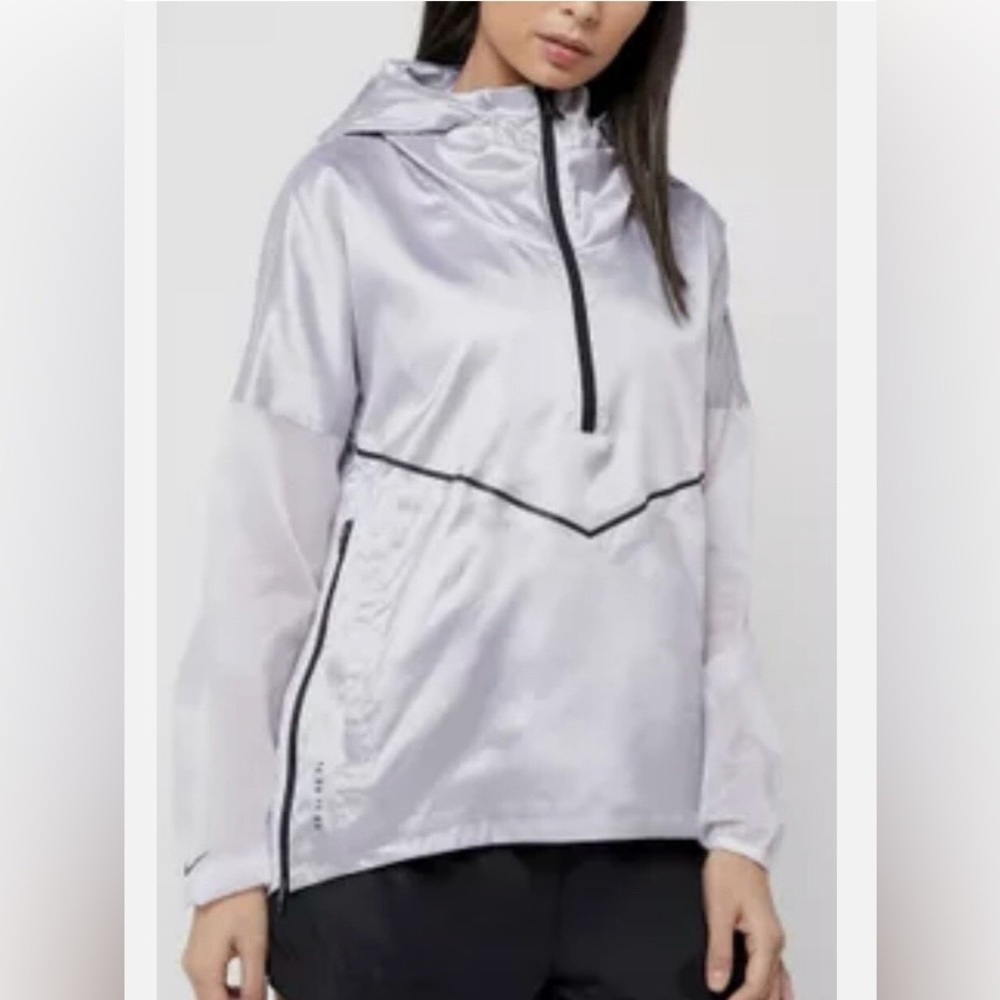 NIKE Tech Pack Windrunner Jacket Silver Sz XS. AT… - image 1